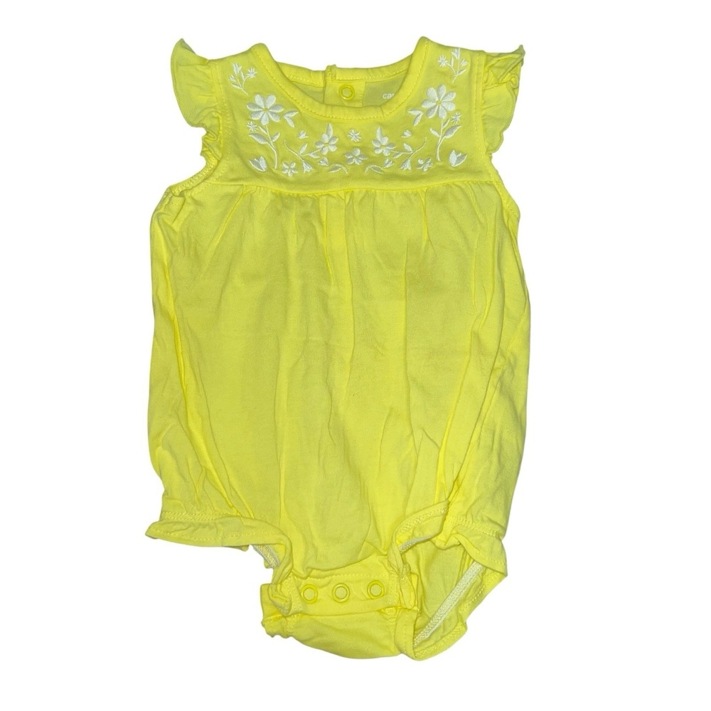 Bundle Of 6 Baby Girls One Piece Outfits 0-3M Summer Fish Watermelon Gap Carters - Picture 4 of 11